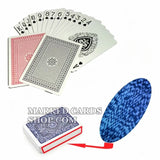 Pokeranalyser <tc>gemarkeerd kaartspel</tc> van Copag Poker- / Bridge-formaatkaarten