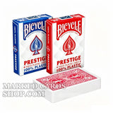 Fournier Prestige <tc>Bicycle</tc> Gemarkeerde pokerkaarten voor contactlenzen