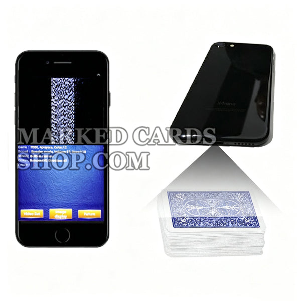 CVK 400 Iphone X Poker Analyzer Valsspeler met Bluetooth-hoofdtelefoon