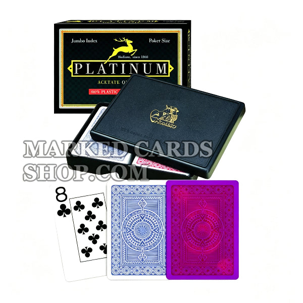 Modiano platina-acetaatkaarten voor valsspelen in casinospellen